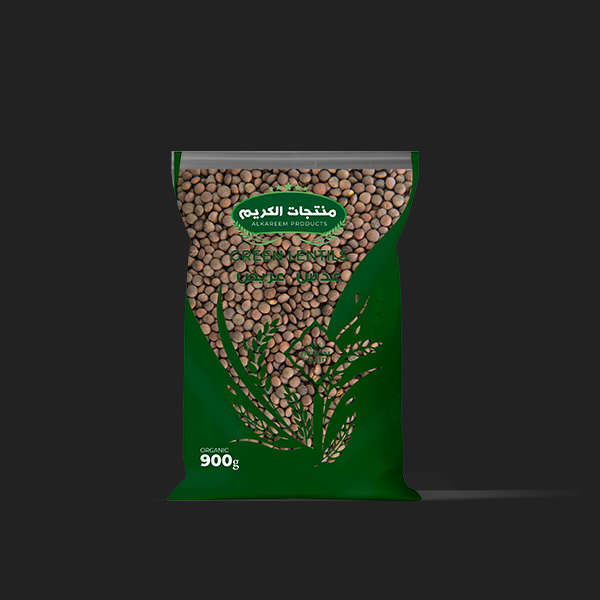 GREEN LENTILS 900g