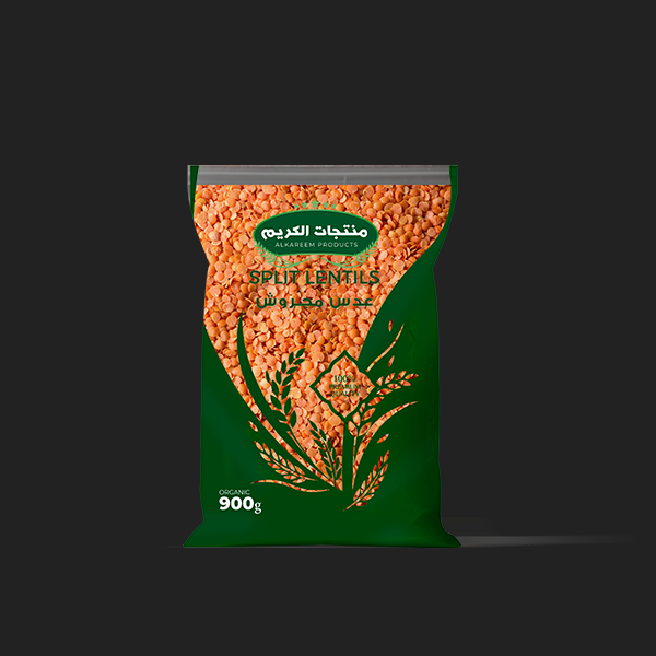 SPLIT LENTILS 900g